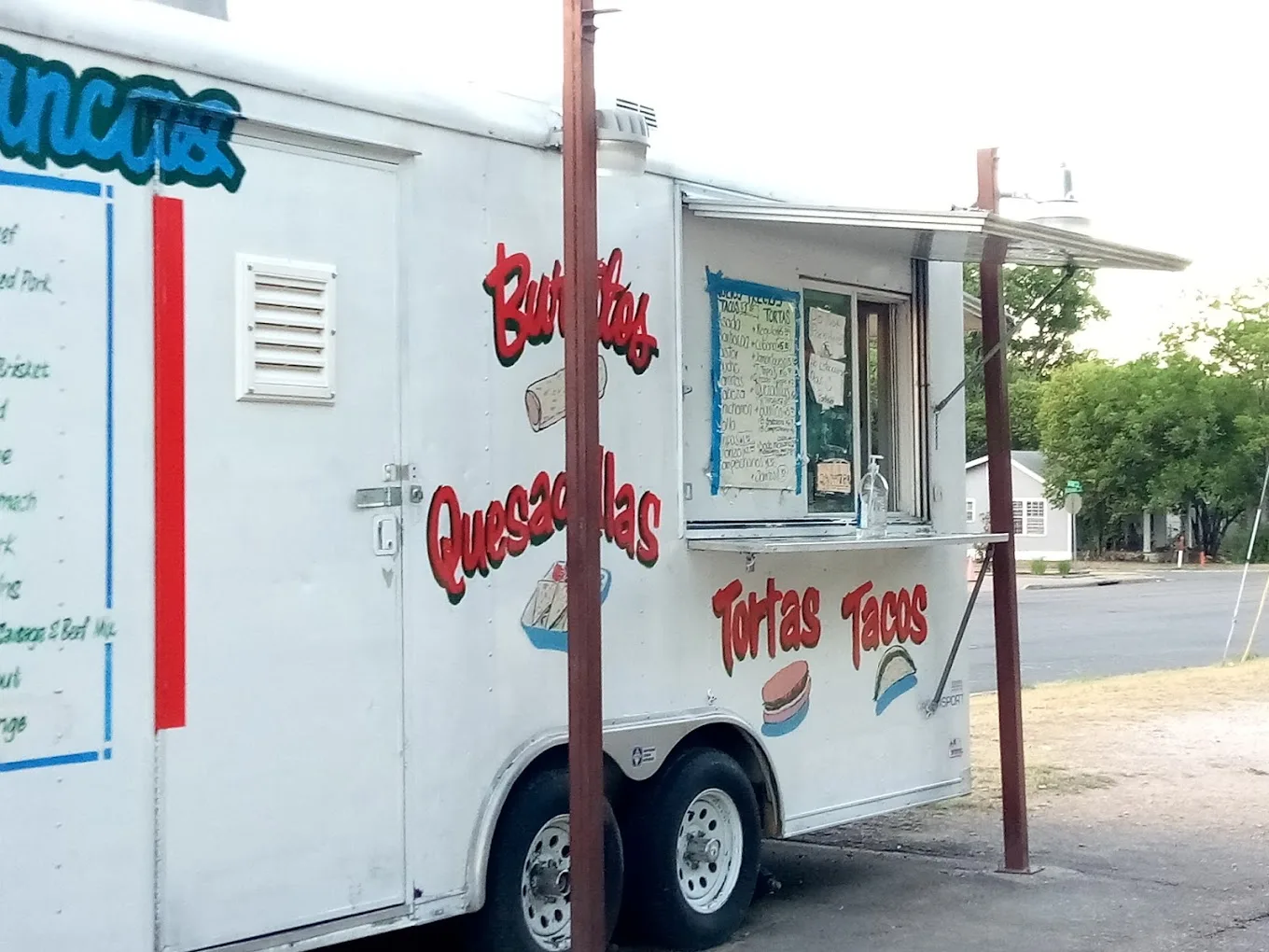 The Las Trancas taco trailer